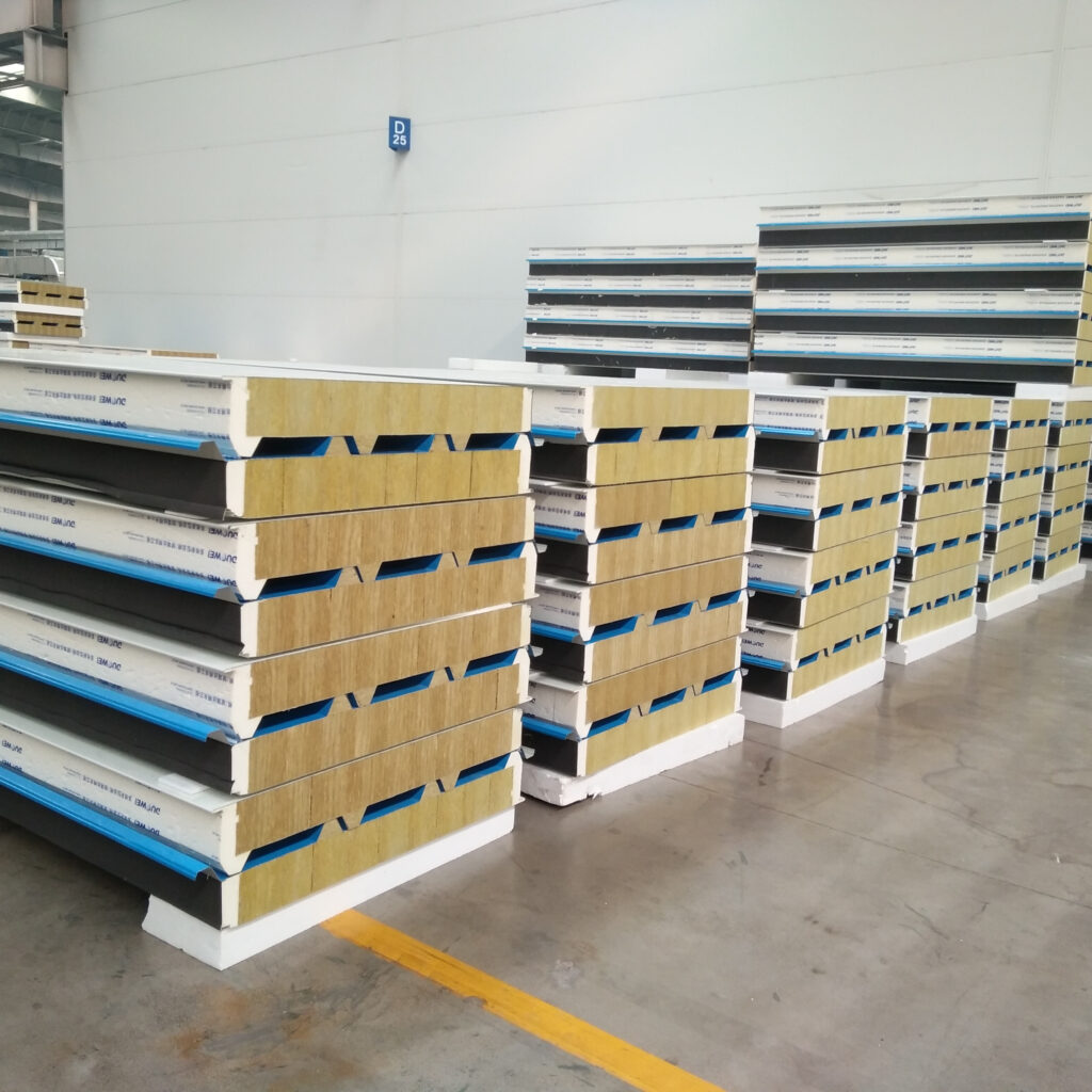 CE-approved-high-quality-rockwool-sandwich-panel